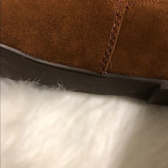 Steven by Steve Madden Hidden Heel Tan Brown Tall Knee High Boots - Picture 10 of 13